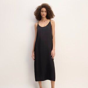 Everlane Ultimate Slip Dress in Black